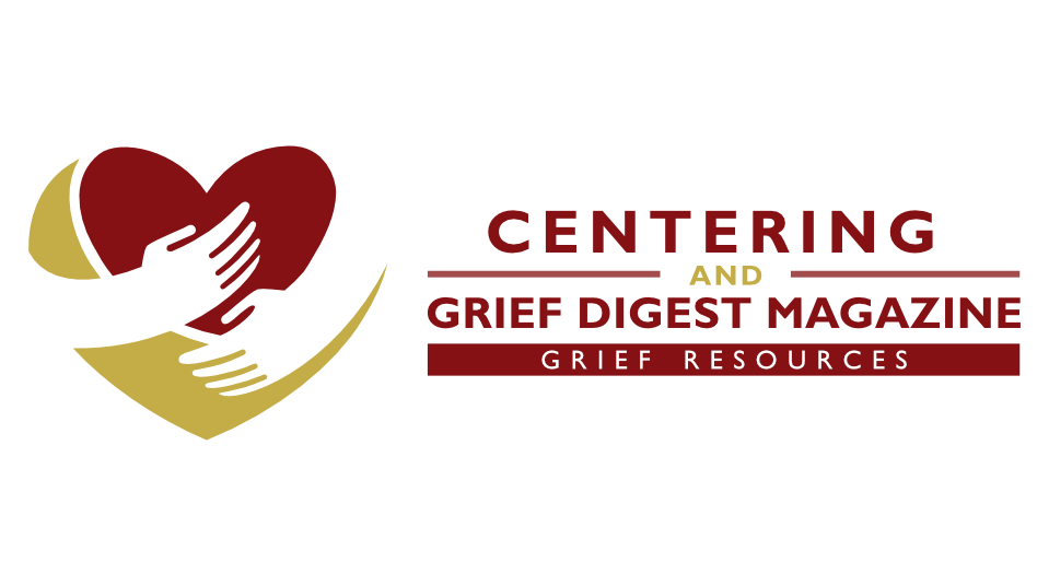 Logo for Centering and Grief Digest Magazine, Grief Resources