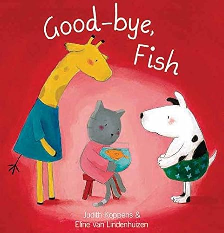 Book cover for "Good-bye Fish by Judith Koppens & Eline van Lindenhuizen"