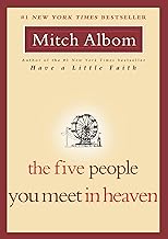 Book cover for "The Five People You Meet in Heaven by Mitch Albom"